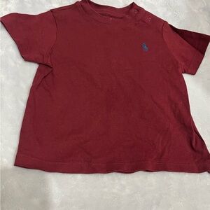 Polo by Ralph Lauren Kids Burgundy Tee